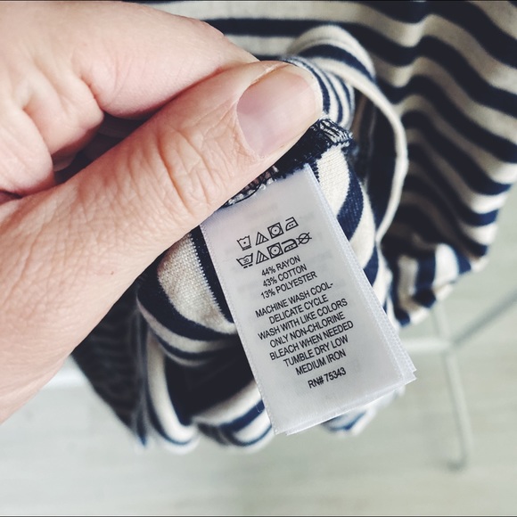 Marina Luna Drop Waist Striped Dress - Picture 5 of 7